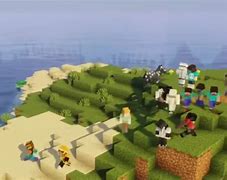 Beruang Menyerang Orang India Di Minecraft Bedrock