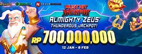 Jackpot Zeus Terbesar Terbaru Hari Ini